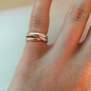 Silver Puzzle Ring